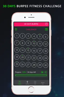 Game screenshot 30 Day Burpee Fitness Challenges ~ Daily Workout apk