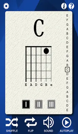 Game screenshot Guitar Notes Flash Cards apk