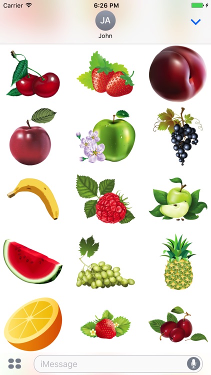 Best Cartoon Fruits Pack