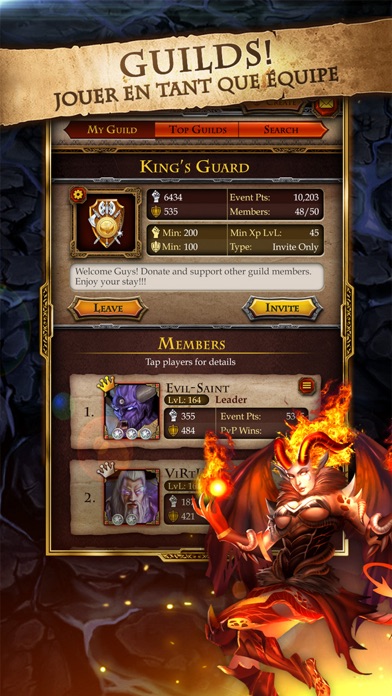 Screenshot #1 pour Blades of Battle RPG