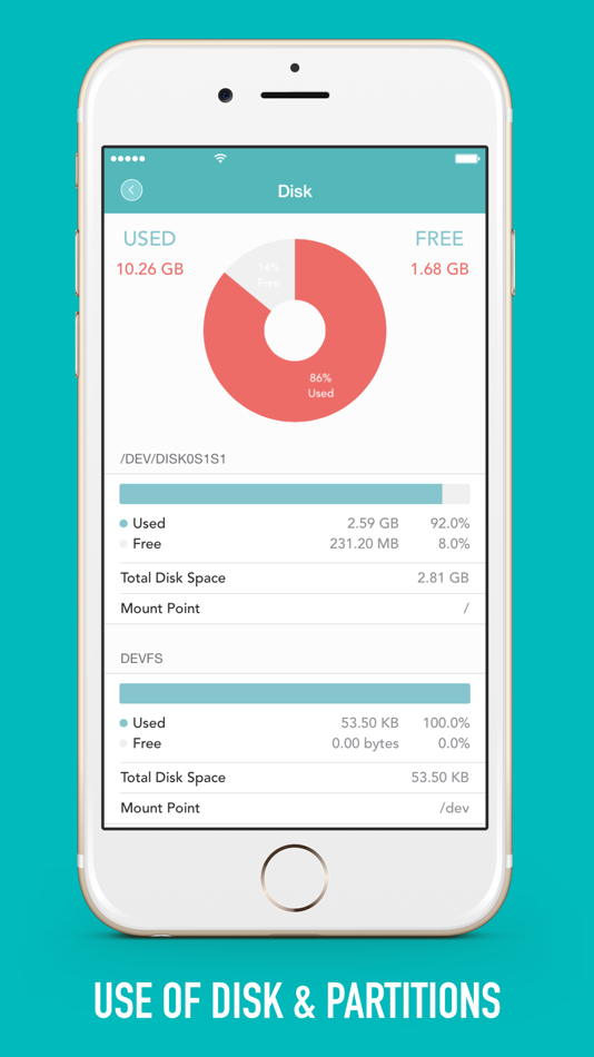#4. SystemLab Lite - CPU & Battery (iOS) 由: Ivan Aguirre