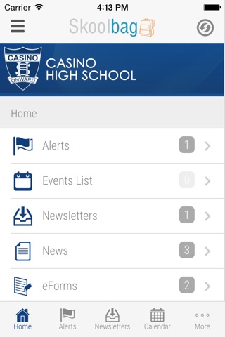 Casino High School - Skoolbag screenshot 3