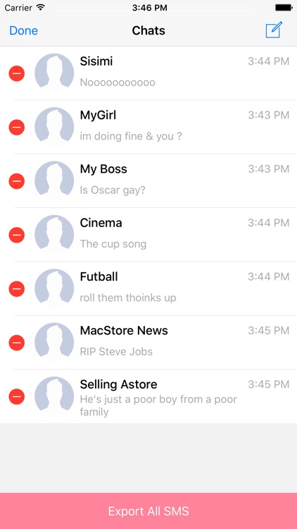 Messages & Export : SMS , Backup Recover Text