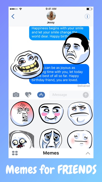 Prank Bae Meme Faces Stickers