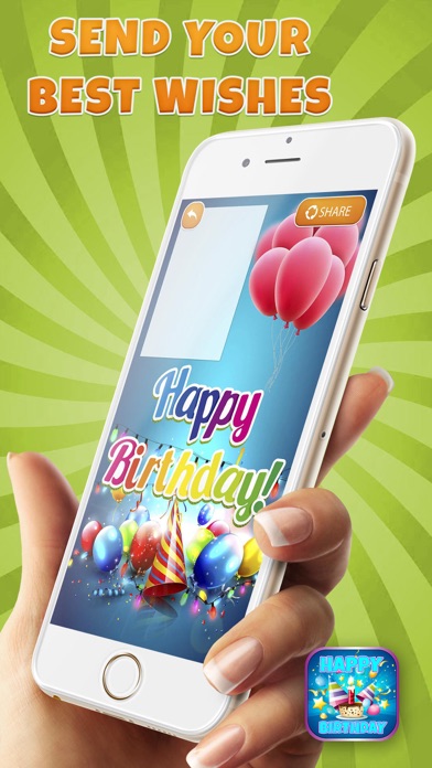 Screenshot #2 pour Joyeux designer cartes d'anniversaire
