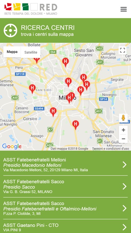 RED Rete Terapia Dolore screenshot-3