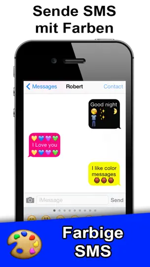 Screenshot von Emoji 3 FREE - Farbige SMS - New Emojis Sticker Für SMS, Facebook, Twitter auf dem iPhone 3