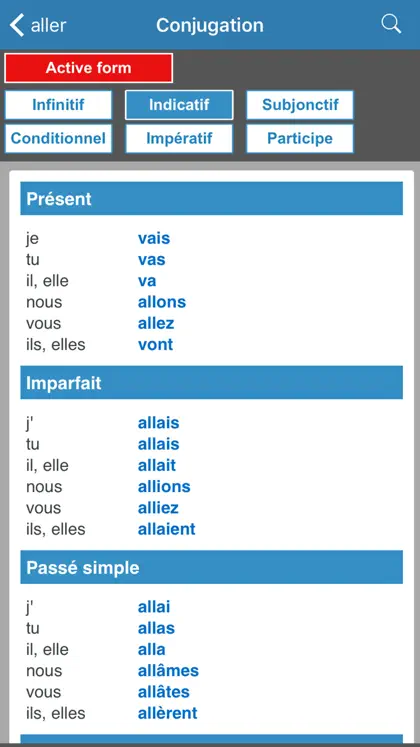 Screenshot 5 von 5 zu English / French dictionary