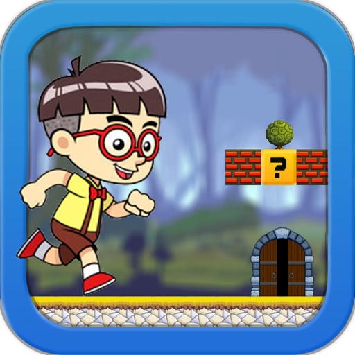 Amazing Wise Man-Child Run & Jump in Forest iOS App