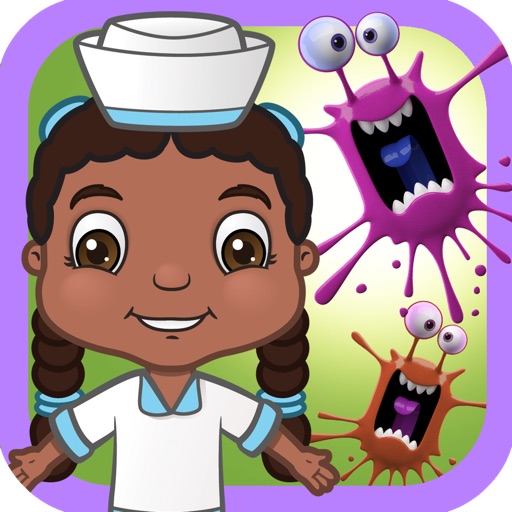 Baby Doc Bubble Mc-Pop! FREE - A Kids Hospital Care Germ Shooter Game icon