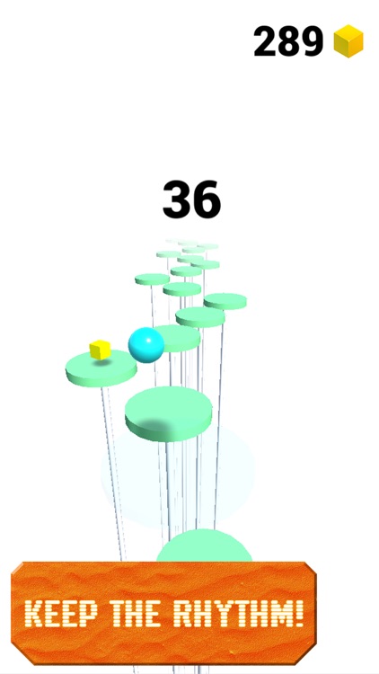 Jump Ball Over Ground