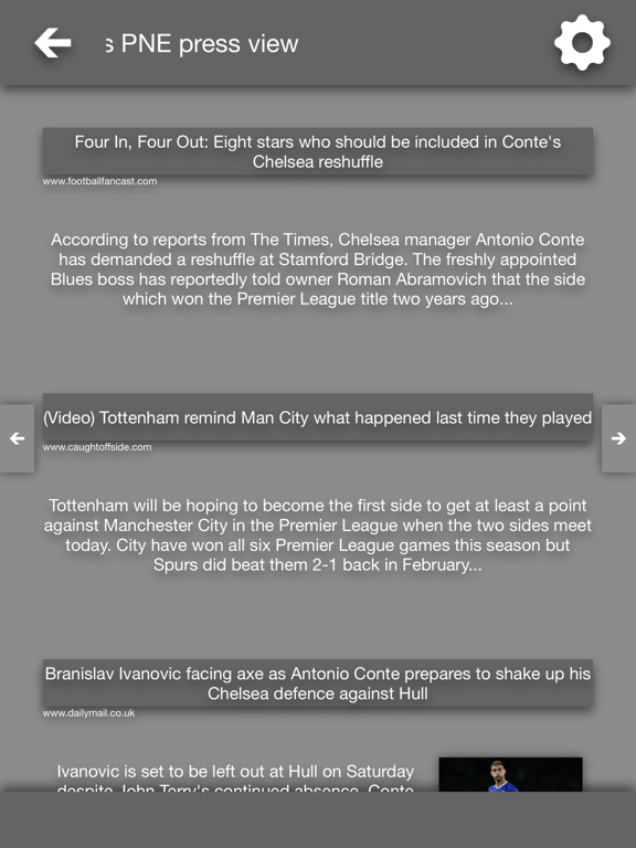 Screenshot #6 pour All The News - Preston North End Edition
