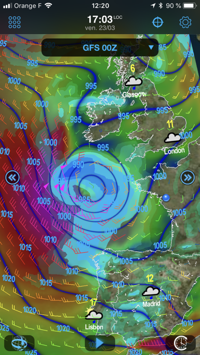 Screenshot #2 pour Weather4D Routage