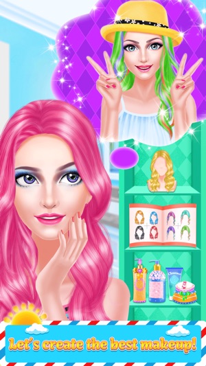 Fashion Girl Hair Style Beauty Salon Game for Girl(圖4)-速報App