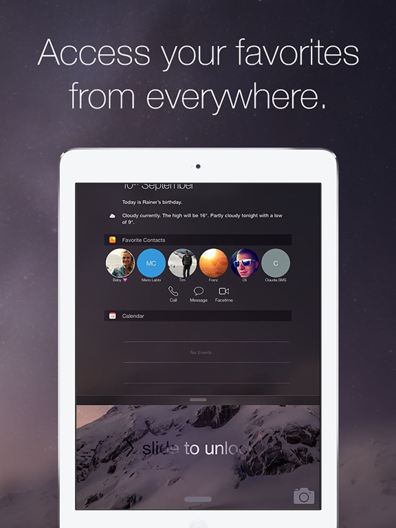 App screenshot