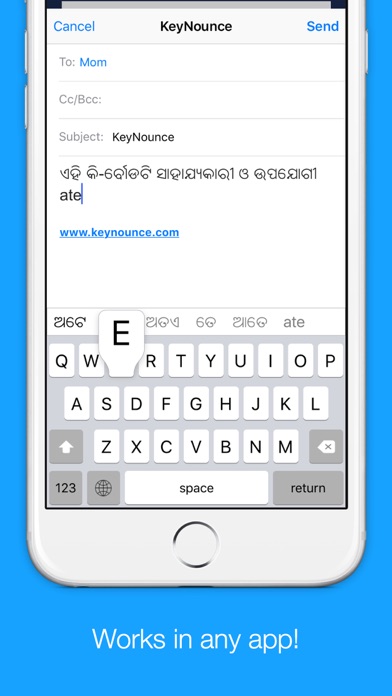 Oriya Transliteration Keyboard by KeyNounceのおすすめ画像3