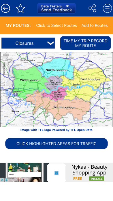 Screenshot #2 pour Live Traffic UK