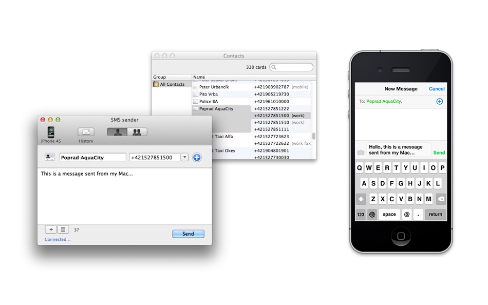 SMS sender - 1.7.1 - (macOS)