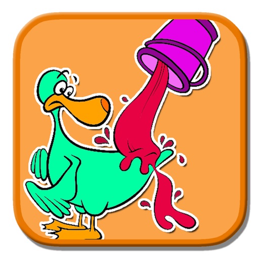 Coloring Book For Kids Game The Good Duck Version iOS App