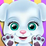 Newborn Puppy Girl Care - Girls Pet Salon Game - Icono de la app