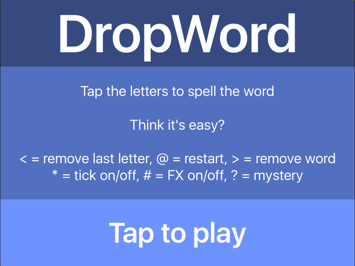 DropWord