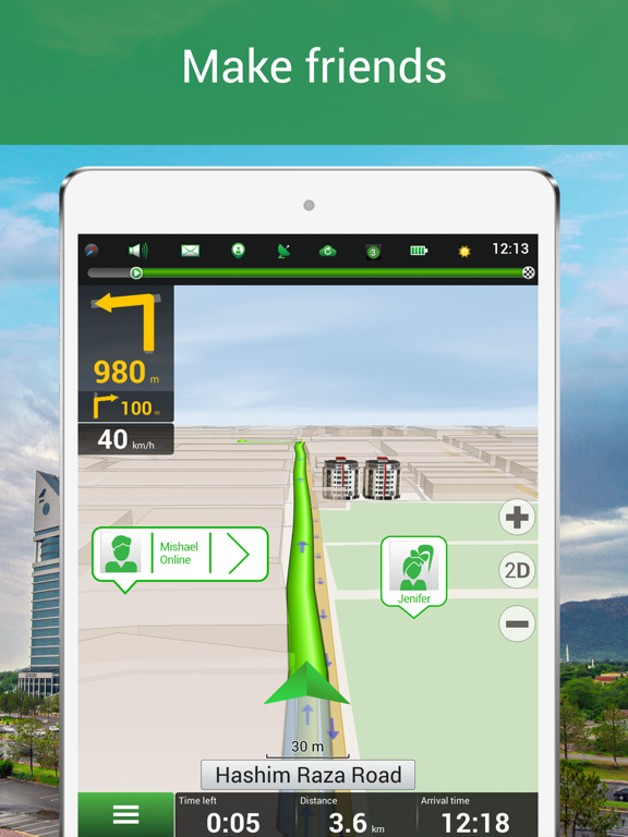 Screenshot #5 pour Navitel Navigator Pakistan GPS & Map