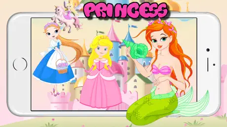 Jigsaw Mermaid And Princess Girl Puzzles Preschool