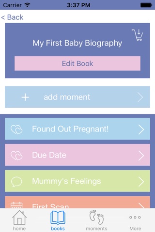 Baby Biography screenshot 3