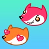 KitschArmy – Cute Fox Emoji Sticker by Mint Sugar