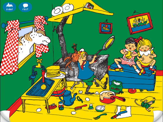 Känner du Pippi Långstrump? iPad screenshot 3 - Book app