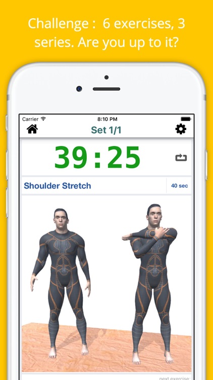 12 Min Stretch Challenge Workout PRO - Pain Relief screenshot-1