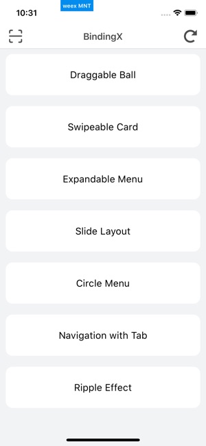 BindingX Playground(圖1)-速報App