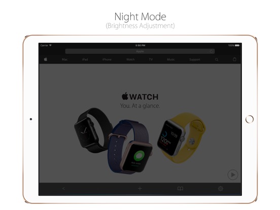 MANTARAY WEB Browser iPad screenshot