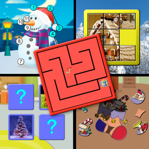 Kids Christmas Activites and Puzzles icon