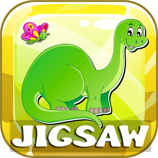 Dinosaurs Jigsaw Puzzles Free For Kids & Toddlers! iOS App