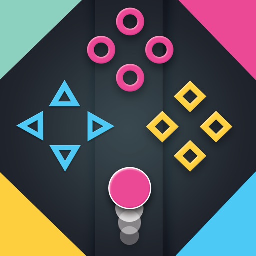 Tossy Shapes - 4 Colors x 4 Shapes Endless Action iOS App