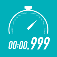 Stopwatch Log - 1 - 1000 sec measurable stop watch with share function