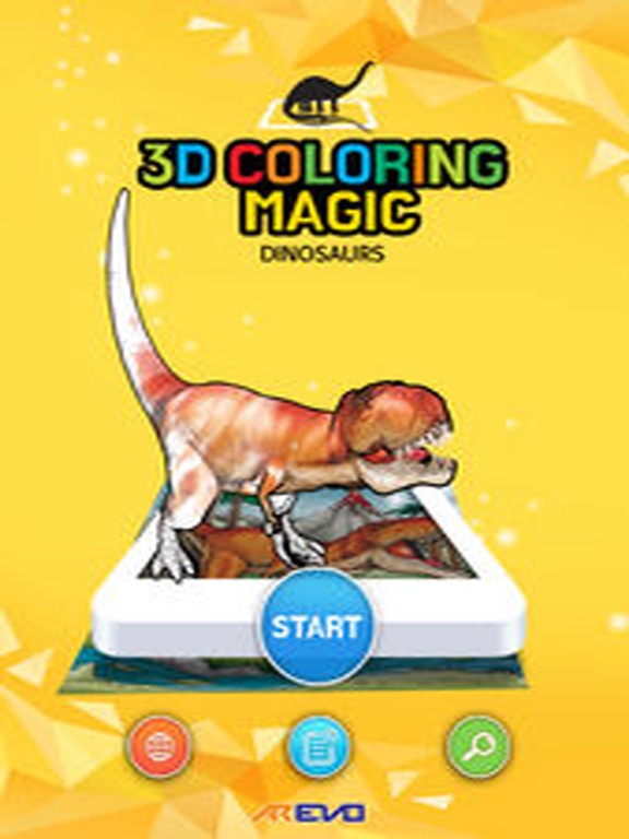 Screenshot #4 pour AREVO DINO - 3D AR COLORING