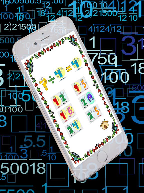 Multiplication and division math problem solver iPad screenshot
