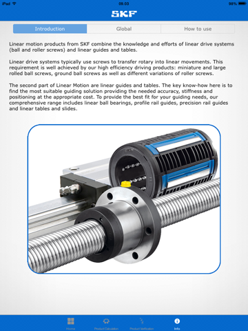 SKF Ball and Roller Screws Calculator screenshot 4