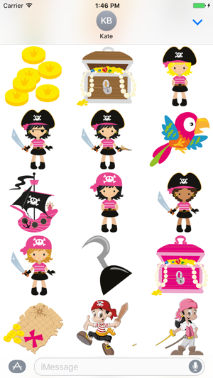 Funny Pirate Stickers(圖2)-速報App