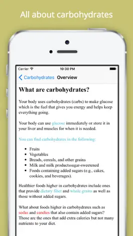 Game screenshot Healthy Nutrition Guide apk