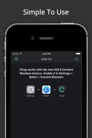 Chop: Easily Block Ads and Trackersのおすすめ画像1