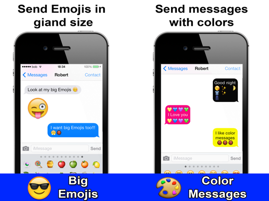Emoji 3 PRO - Color Messages - New Emojis Emojis Sticker for SMS, Facebook, Twitter iPad app afbeelding 2