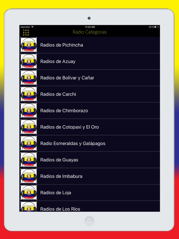 Screenshot #4 pour Radios Ecuador - Emisoras de Radio Online FM AM