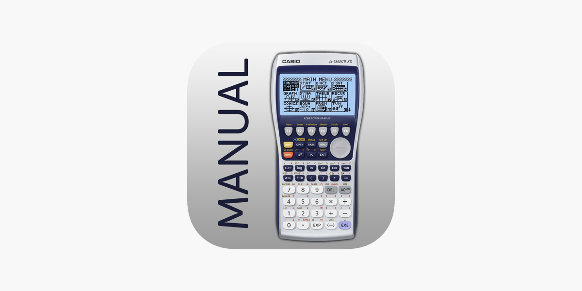 CASIO Graph Calculator Manual on the App Store