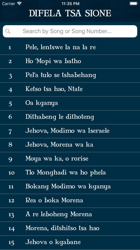 #2. Difela Tsa Sione (iOS) 由: The Third Vision (Pty) Ltd