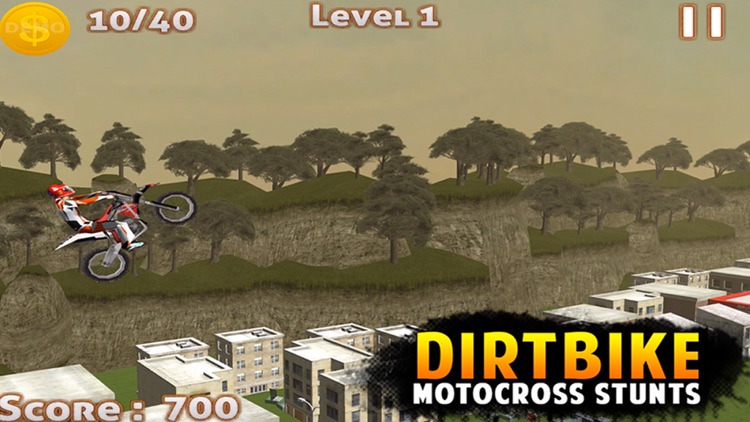 DIRT BIKE MOTOCROSS STUNTS - 3D XTREME DIRT BIKE STUNT MANIA screenshot-3