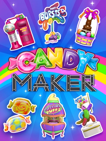 Sweet Candy Maker Gamesのおすすめ画像1