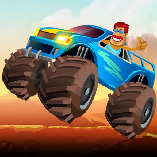 Hill Monster Truck:Stunt Racing iOS App